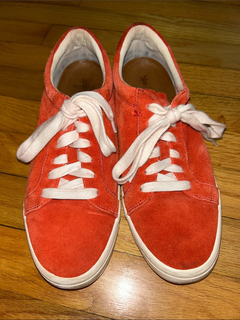 Red Suede Sneakers